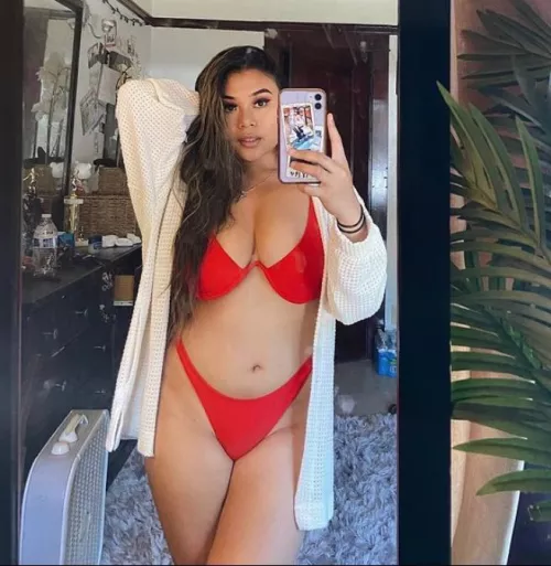 Red bikini by YourAsianBabyQueen