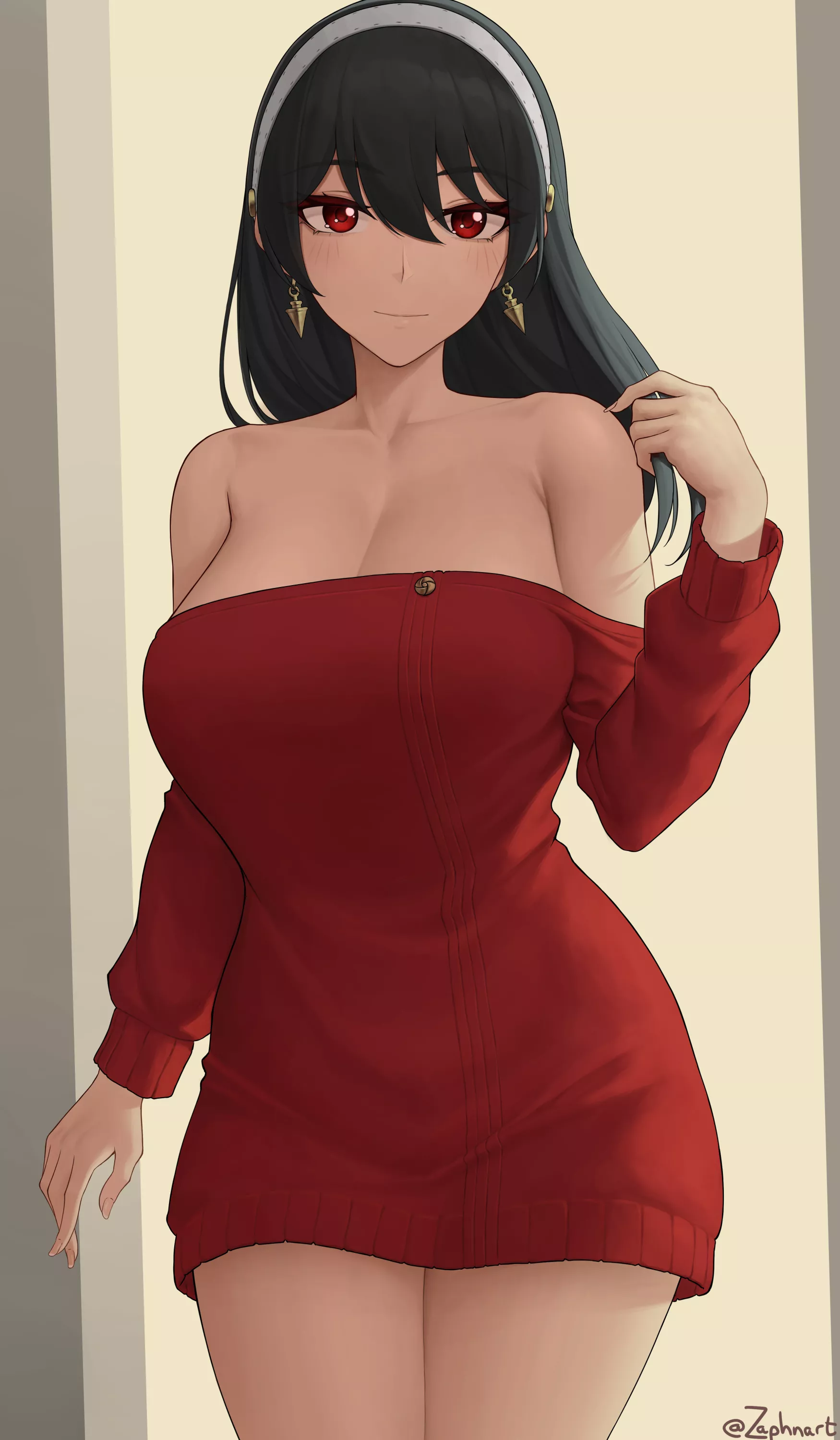 Red dress [Spy×Family] posted by x54dc5zx8