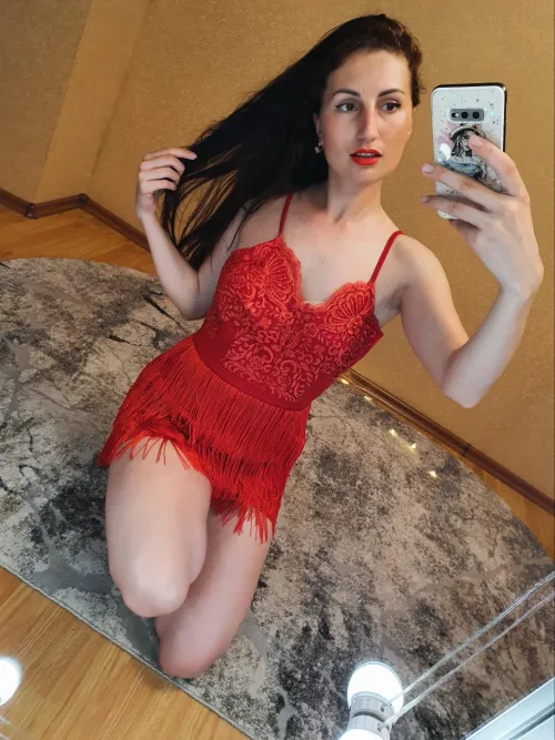 Red Dress you like it? by UkraineGirlChat