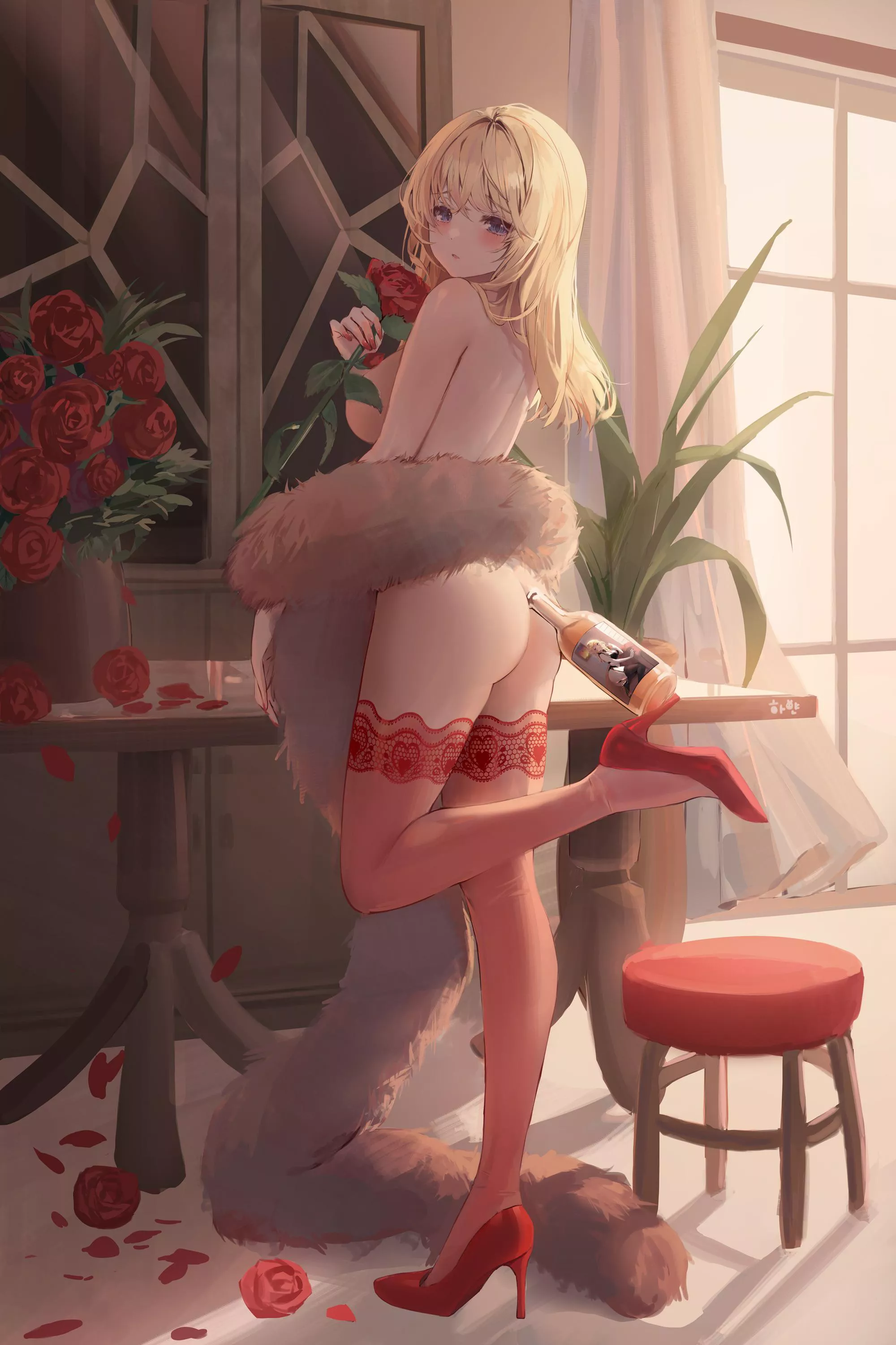 Red Hot Stockings [Original] posted by Rihonin