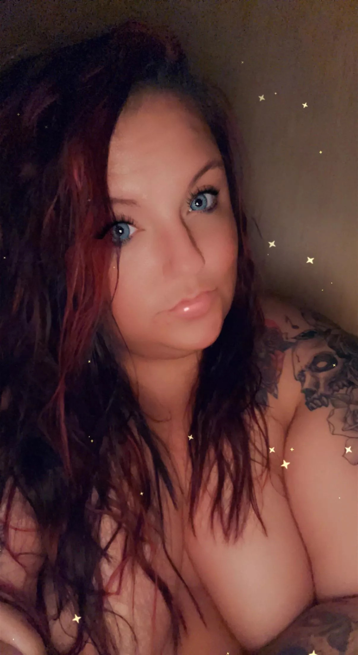 Red In The Head, Fire In The Bed 🔥 posted by tattooedrockerchic