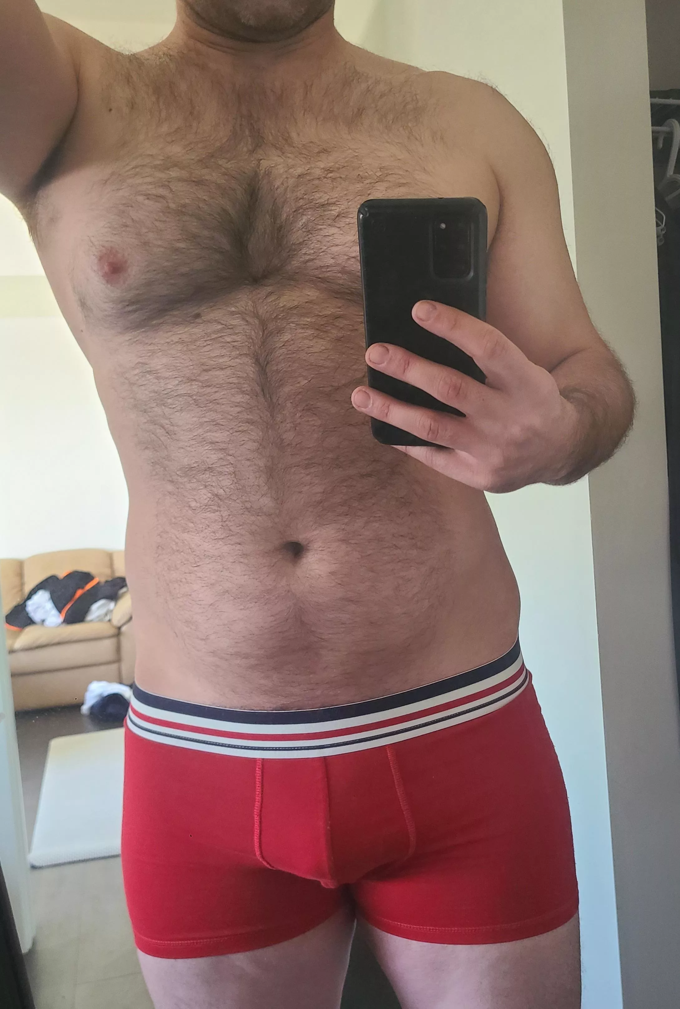 Red is one of my favorite colours to wear. Hope these look alright. posted by MollyDooker19