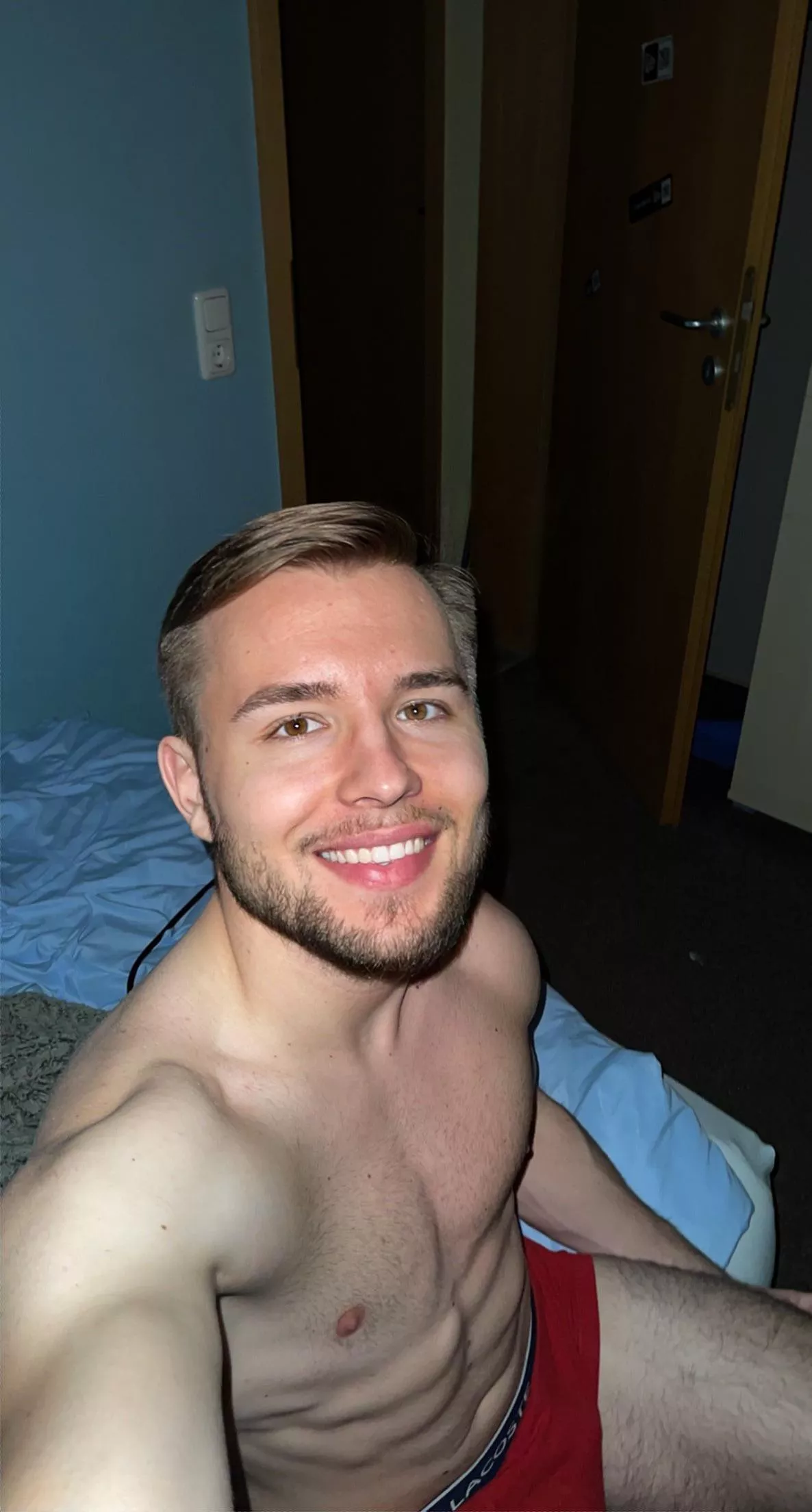 Red Lacoste underwear (21) ❤️❤️❤️🤭 posted by blondboyjan