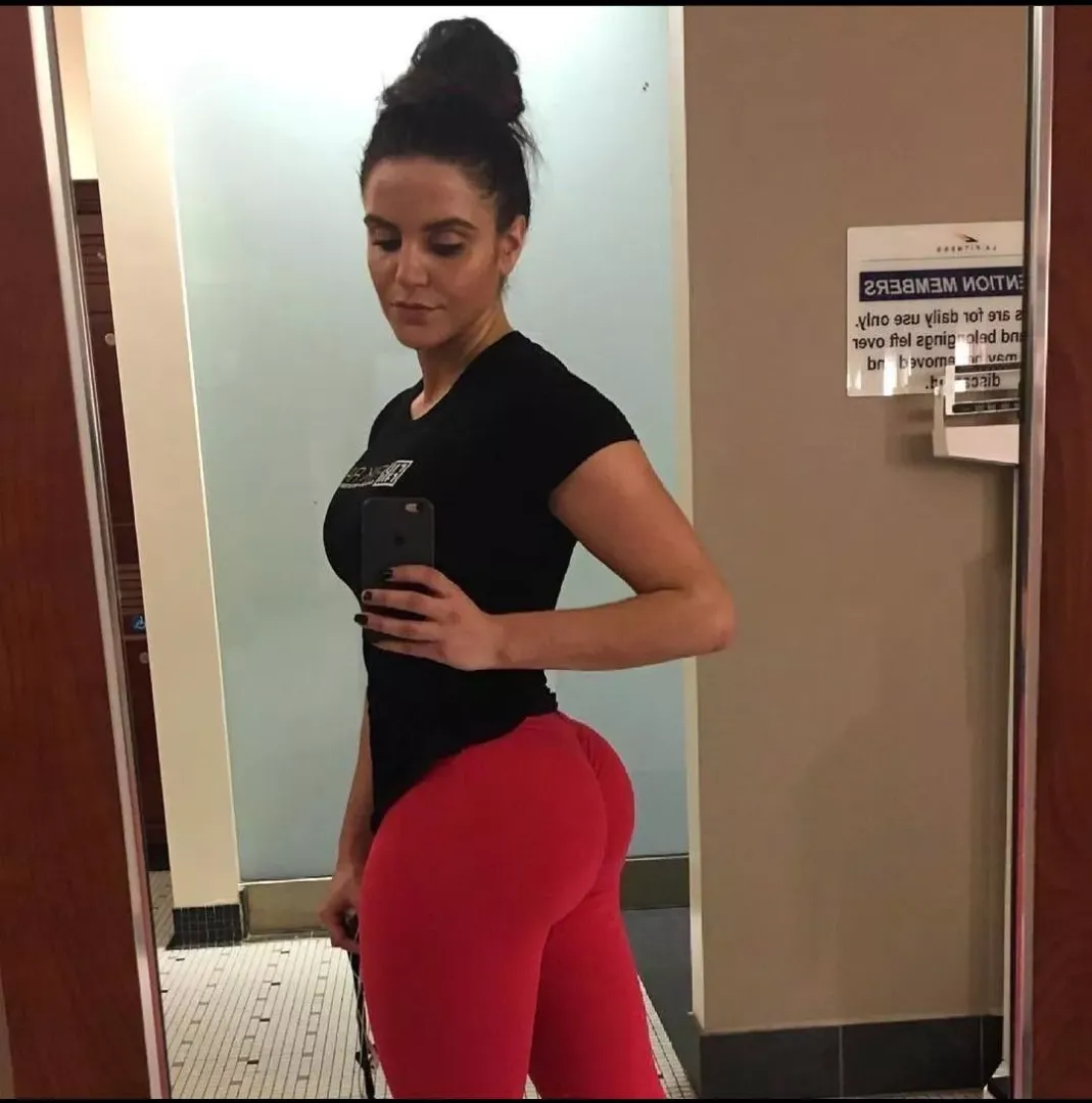 Red leggings. by Cautious_Pickle_5565