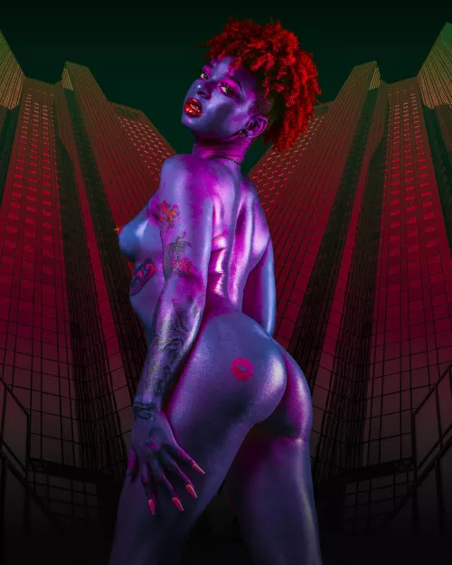 Red Light District #1, 2021 by MURLIN by murlinsaintjean