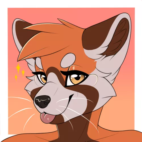 Red Panda Blep (Banzai.Puppy) by Theredpanda724