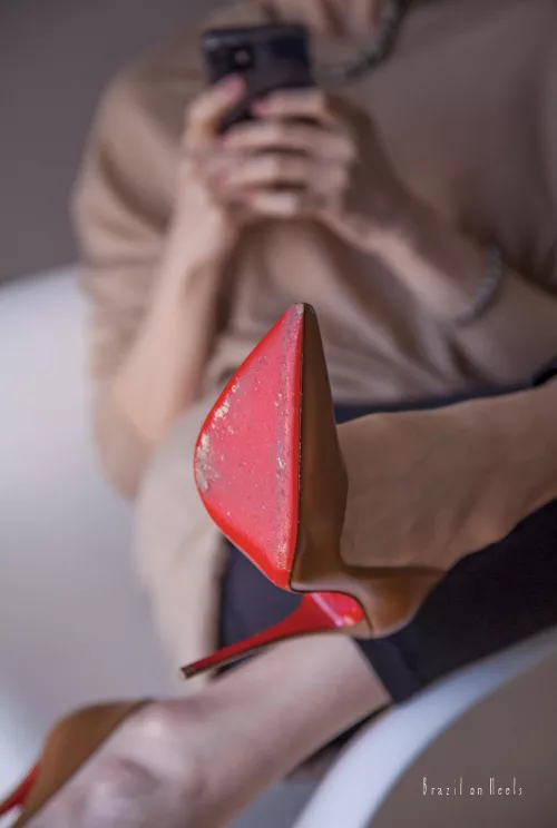 Red soles by brazil_on_heels