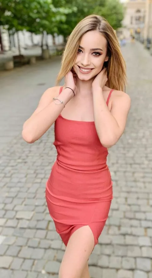 Red tight beauty by Medical-Solid6660