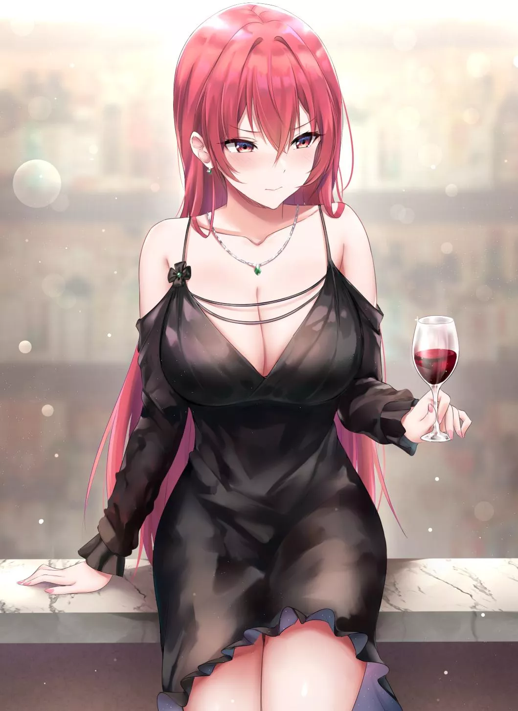 Red Wine [Artist's Original] posted by CheetahSperm18