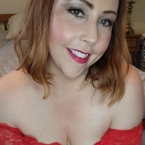 redhead in red [f] by mellymac123