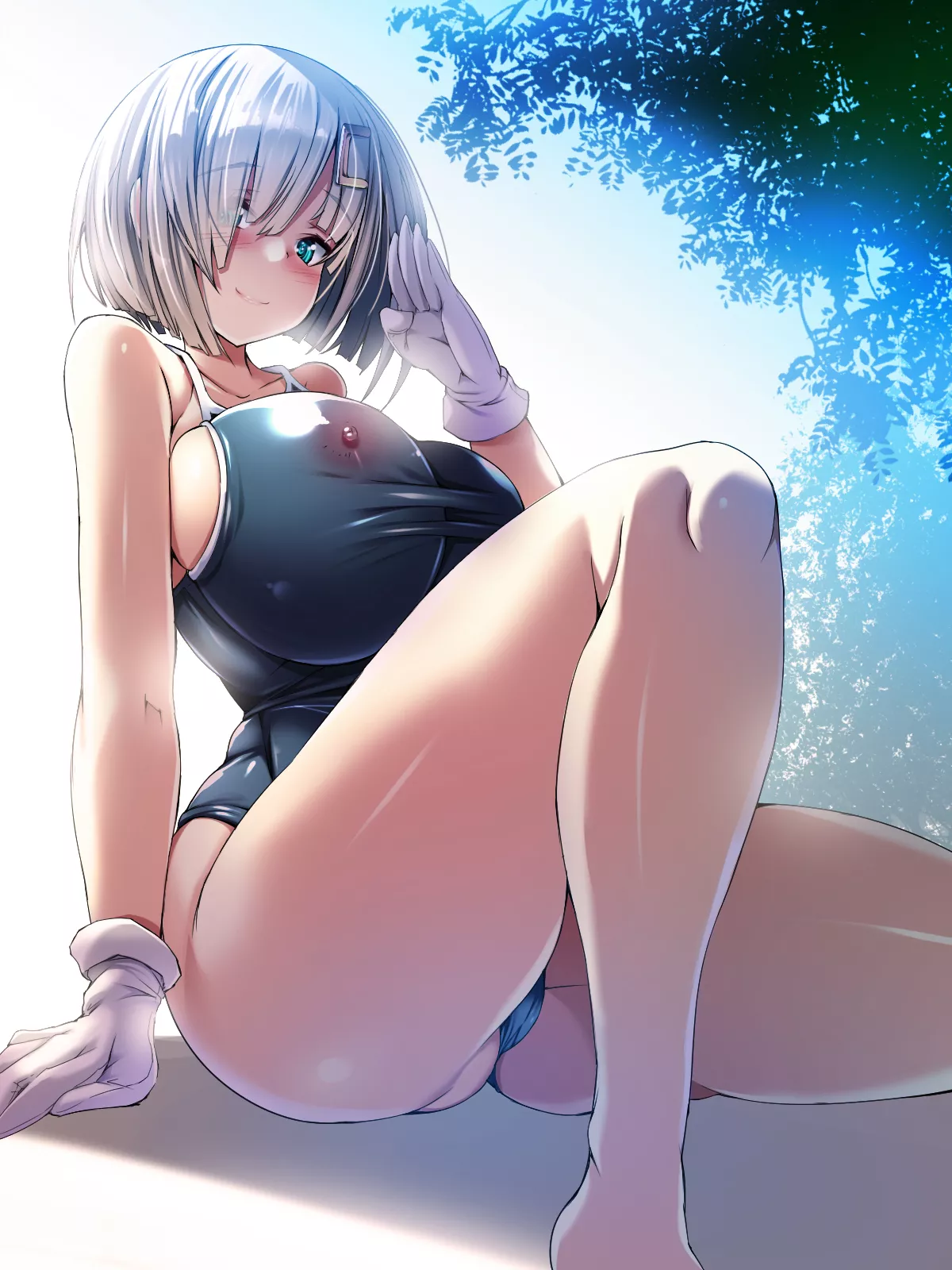 Refreshing Swimsuit Hamakaze (Torisan) [Kantai Collection] posted by sequence_string