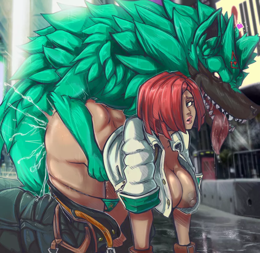 Rei and Giovanna bonding (Reliusmax)[Guilty Gear] posted by TheGuroGirl