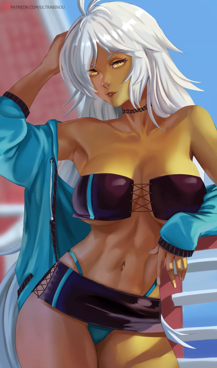 Reika (Ultrabinou) [Original] posted by Kuro-Oji