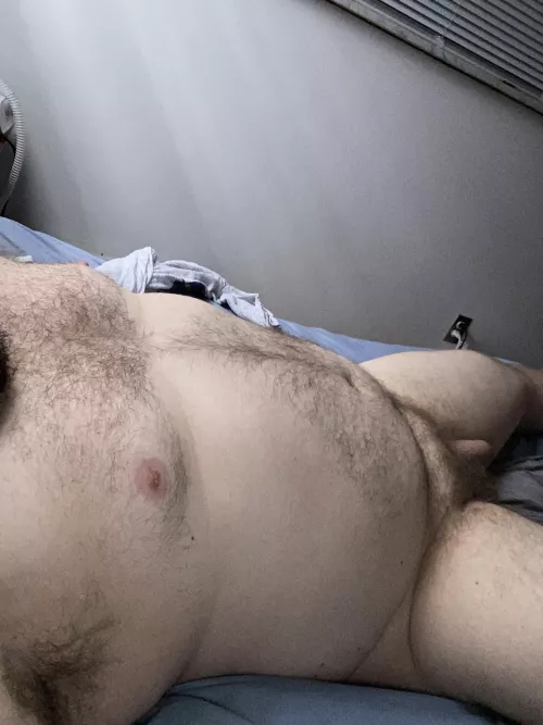 Relaxing after a long day at work. Hoping to get into some trouble now. by FinishFinancial9395