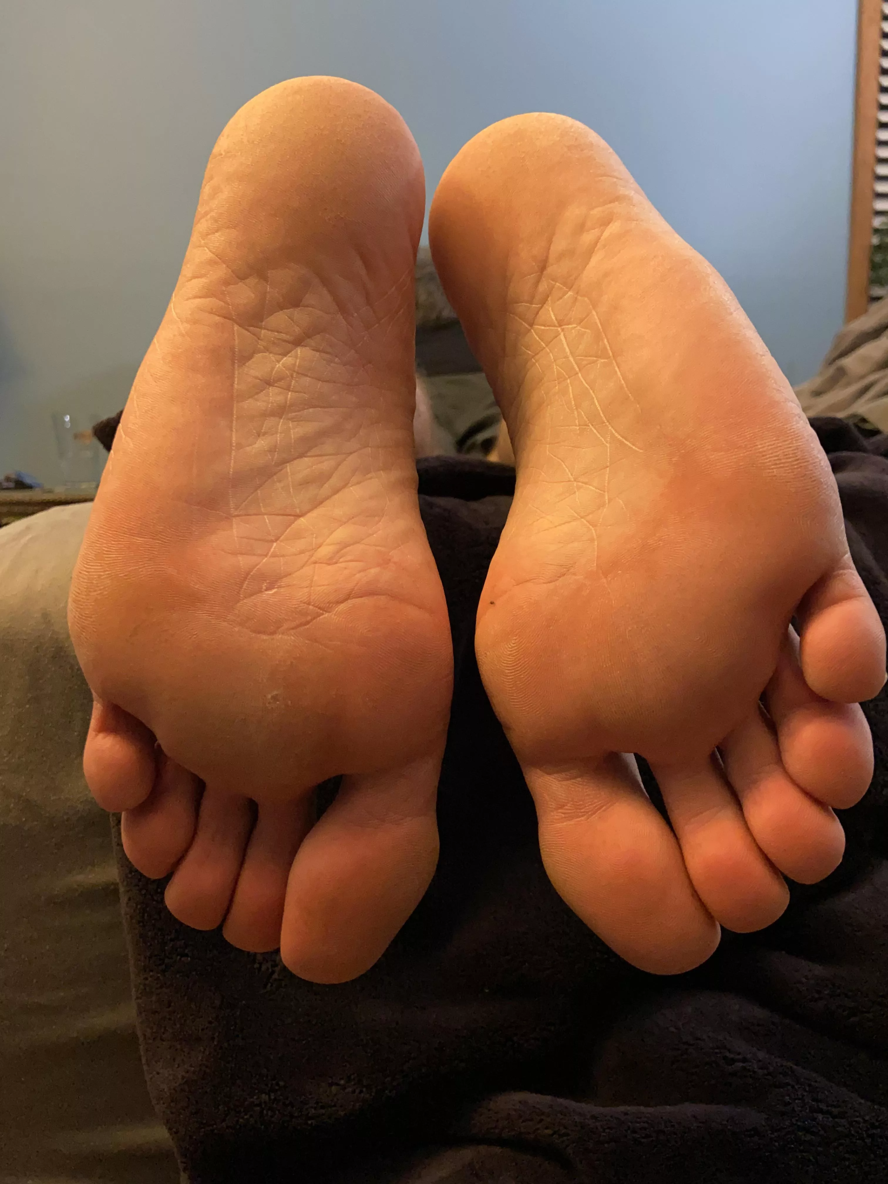 Relaxing after a long run, come take a whiff posted by Daily_Feet_