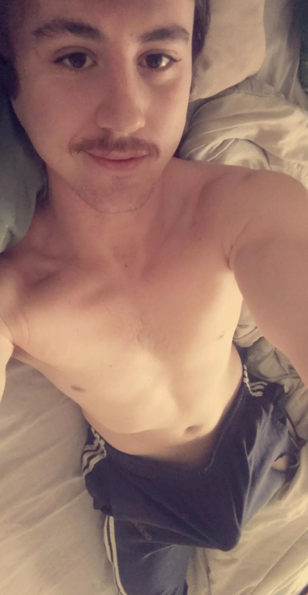 Relaxing in sweatpants posted by richardhogan77