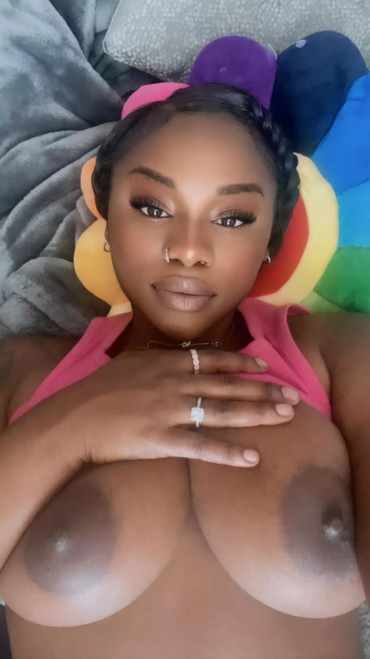 release your nut on my tits :) posted by Lick-pretty-laya