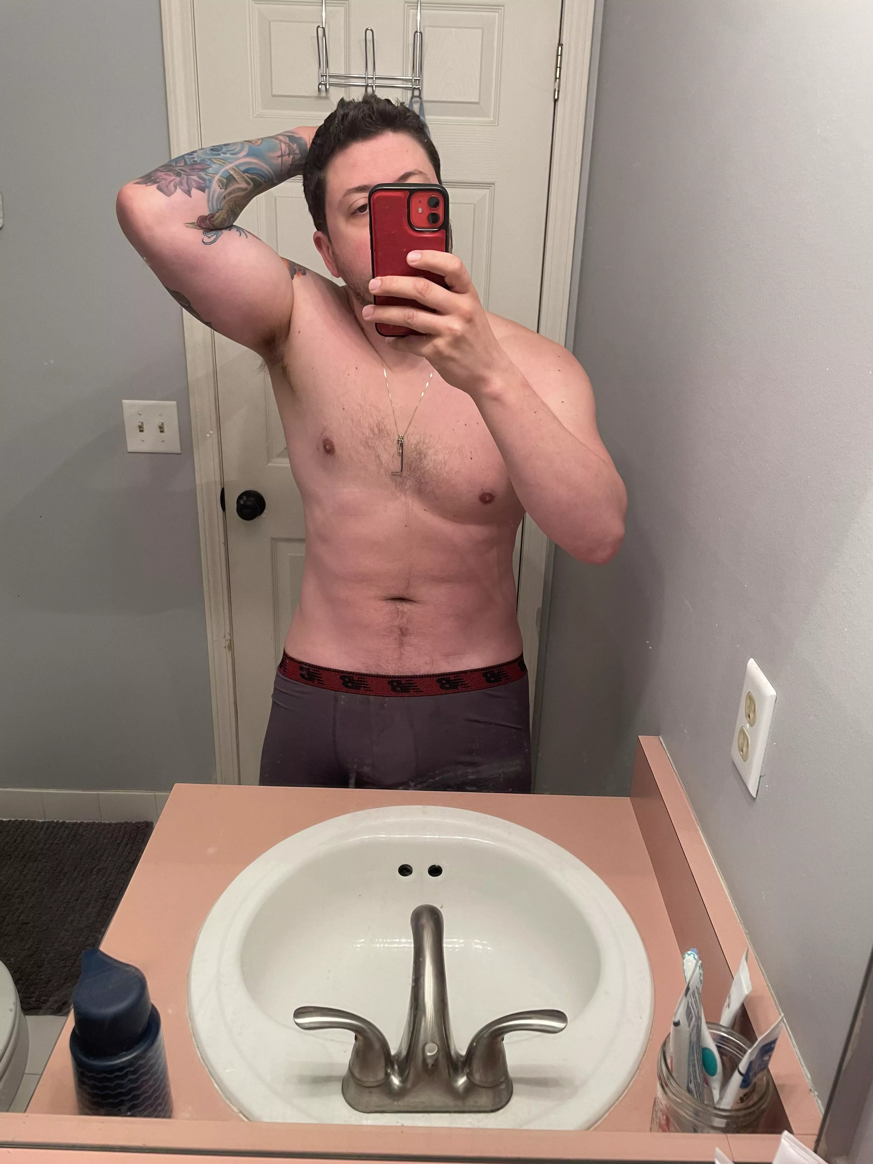 Renovations on the master bath, so bulge pics in the downstairs bath posted by BullingForNerds