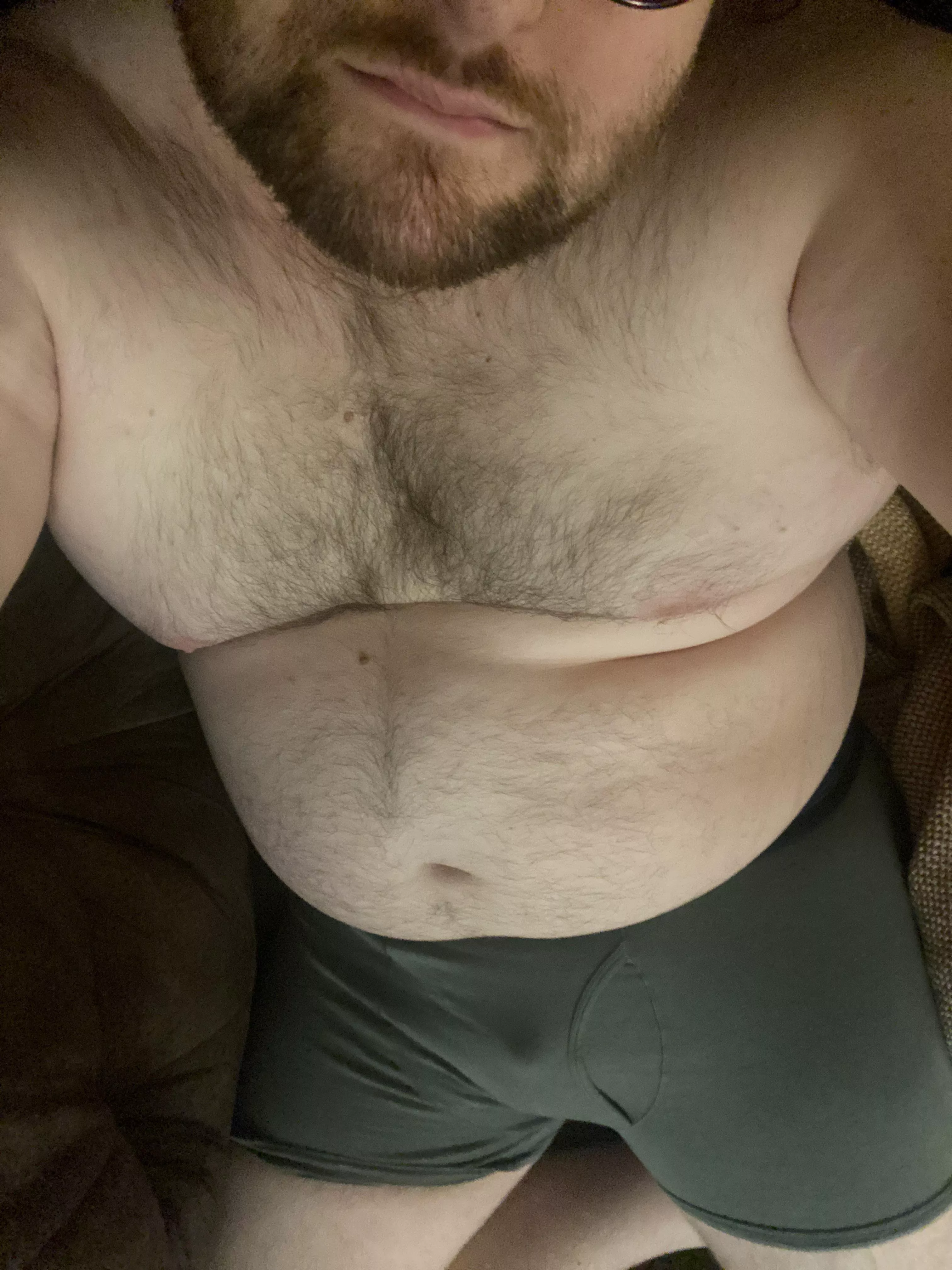 Rest your head on my chest, let’s watch a movie 🎥 🍿🐻🐻 posted by BearGaymer92