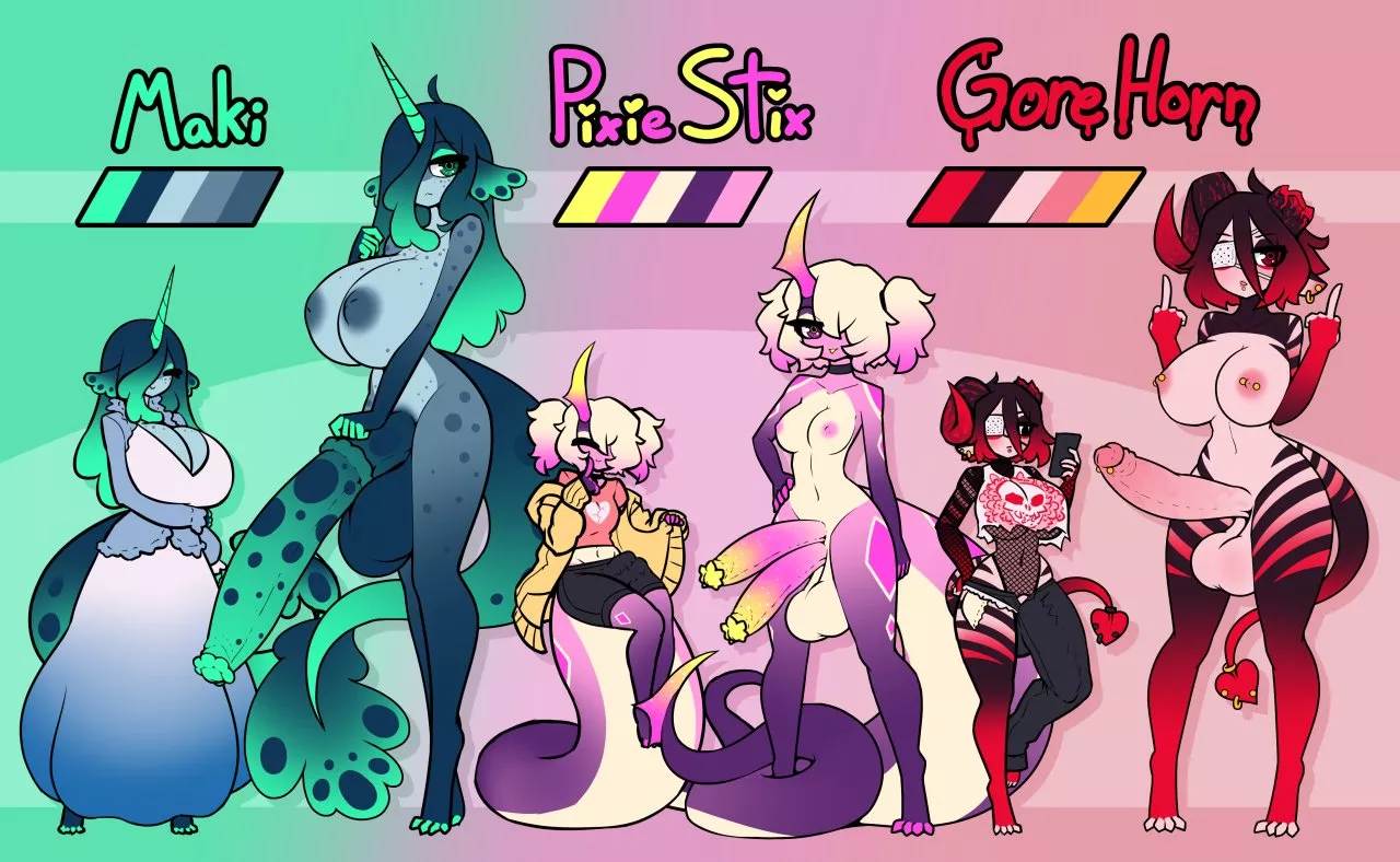 Return of one of my favorites! Choose your favorite futa Dom and tell me! I'll try and play her for you cuties! posted by Jacinith13
