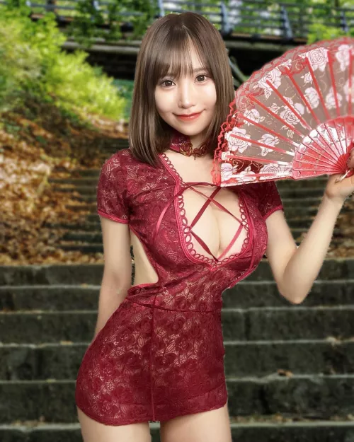 Revealing qipao by Majestic_Painter8660