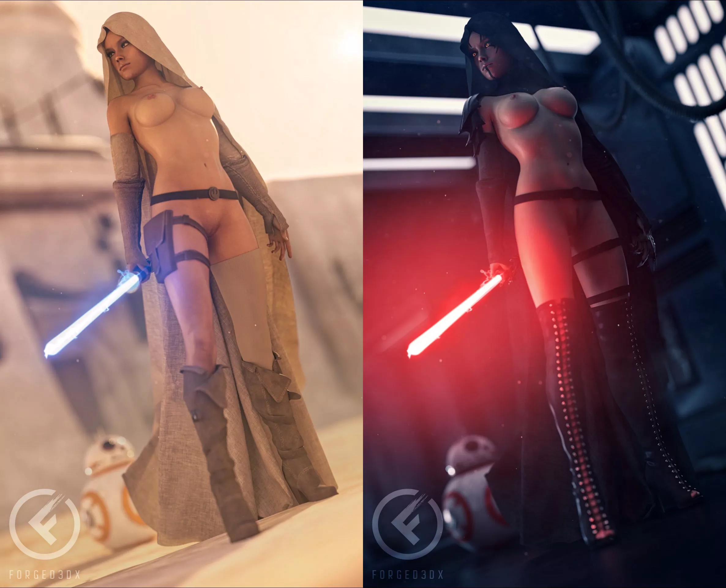 Rey (Forged3dx) posted by pouli-