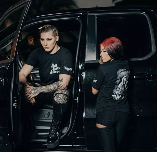 Rhea and Zelina posted by HornyandEvil