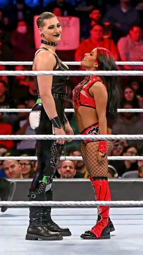 Rhea vs Zelina by Tha_k1ddd