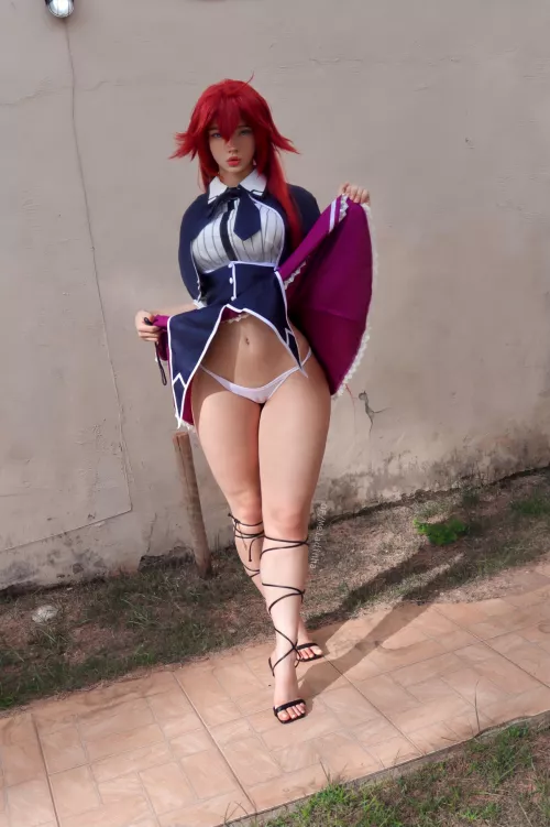 Rias Gremory cosplay by Me1adinha by Meladinha