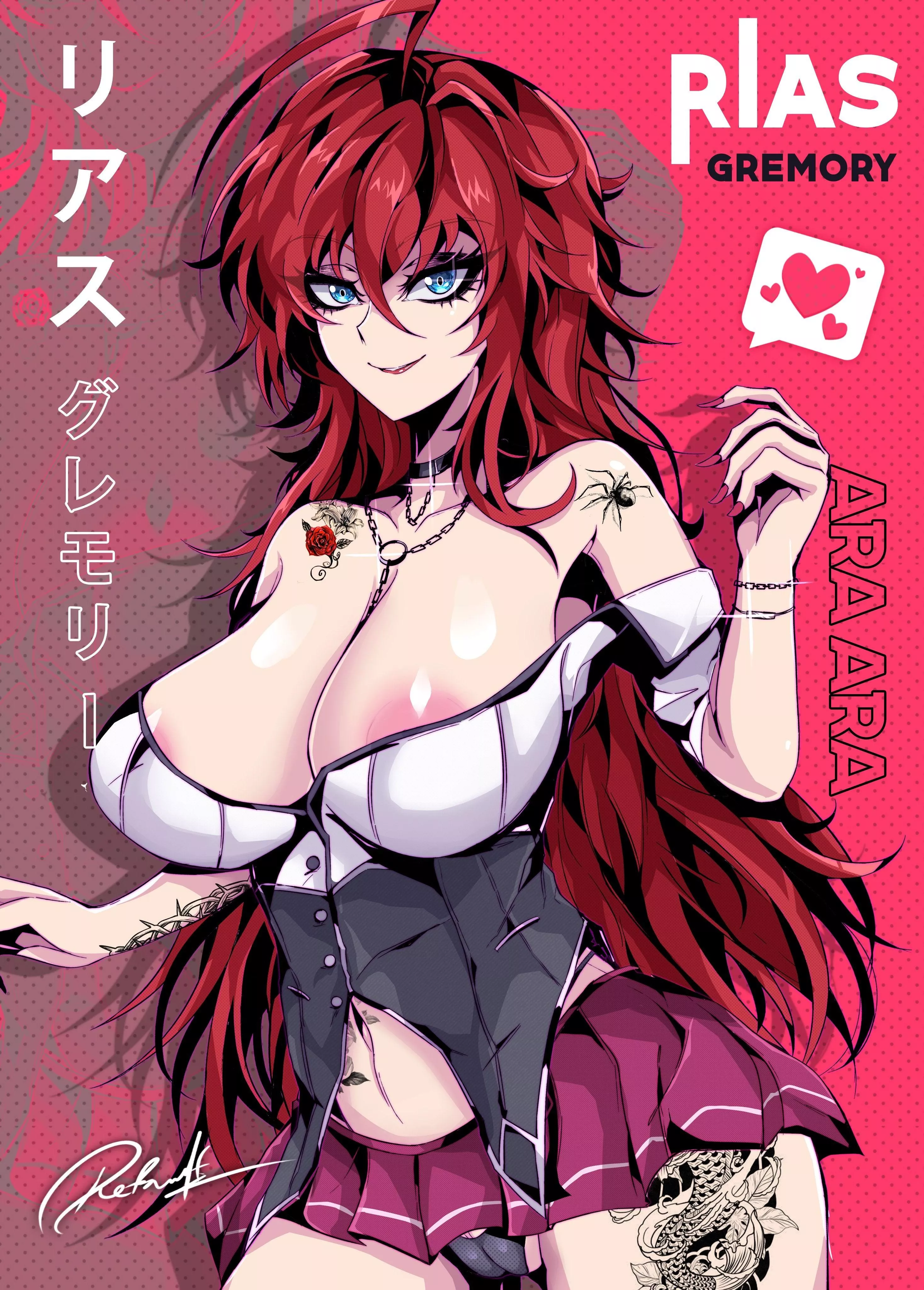 Rias Gremory (defaultz_17) [High School DxD] posted by godofde