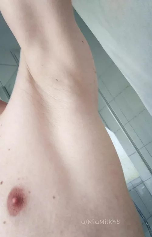 right after the morning shower 🤭 by MiaMilk95