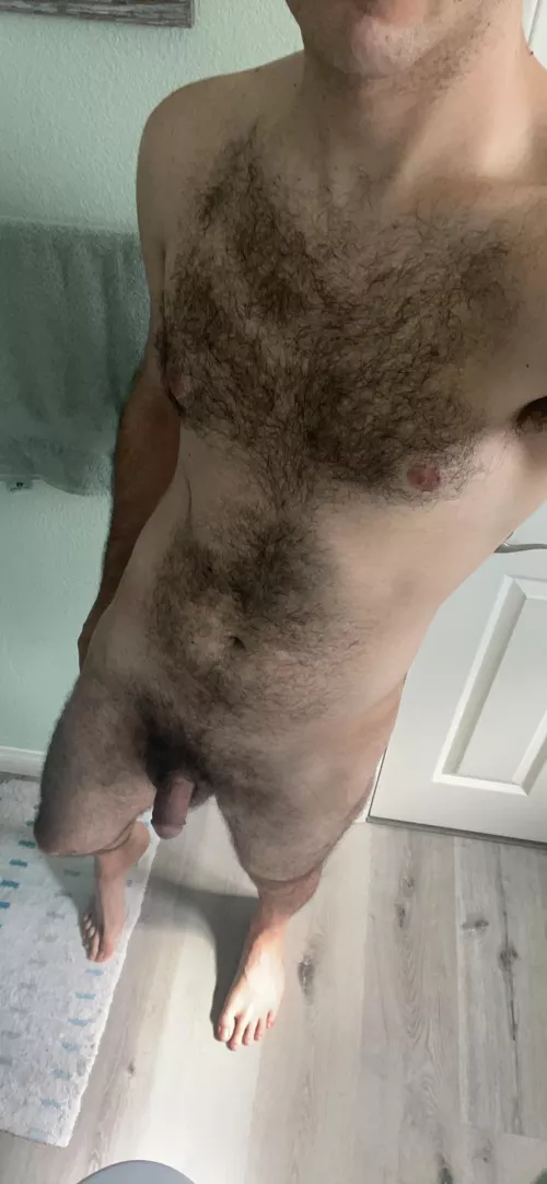 right before my shower by anthunny57