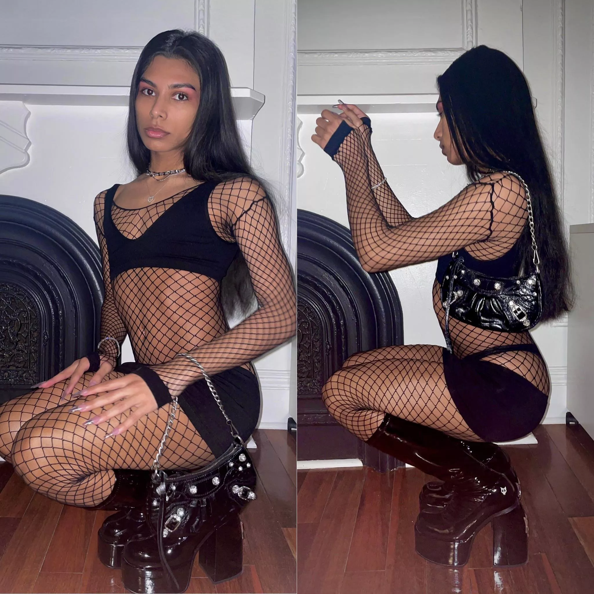 rip the fishnets off my body posted by angelakira10