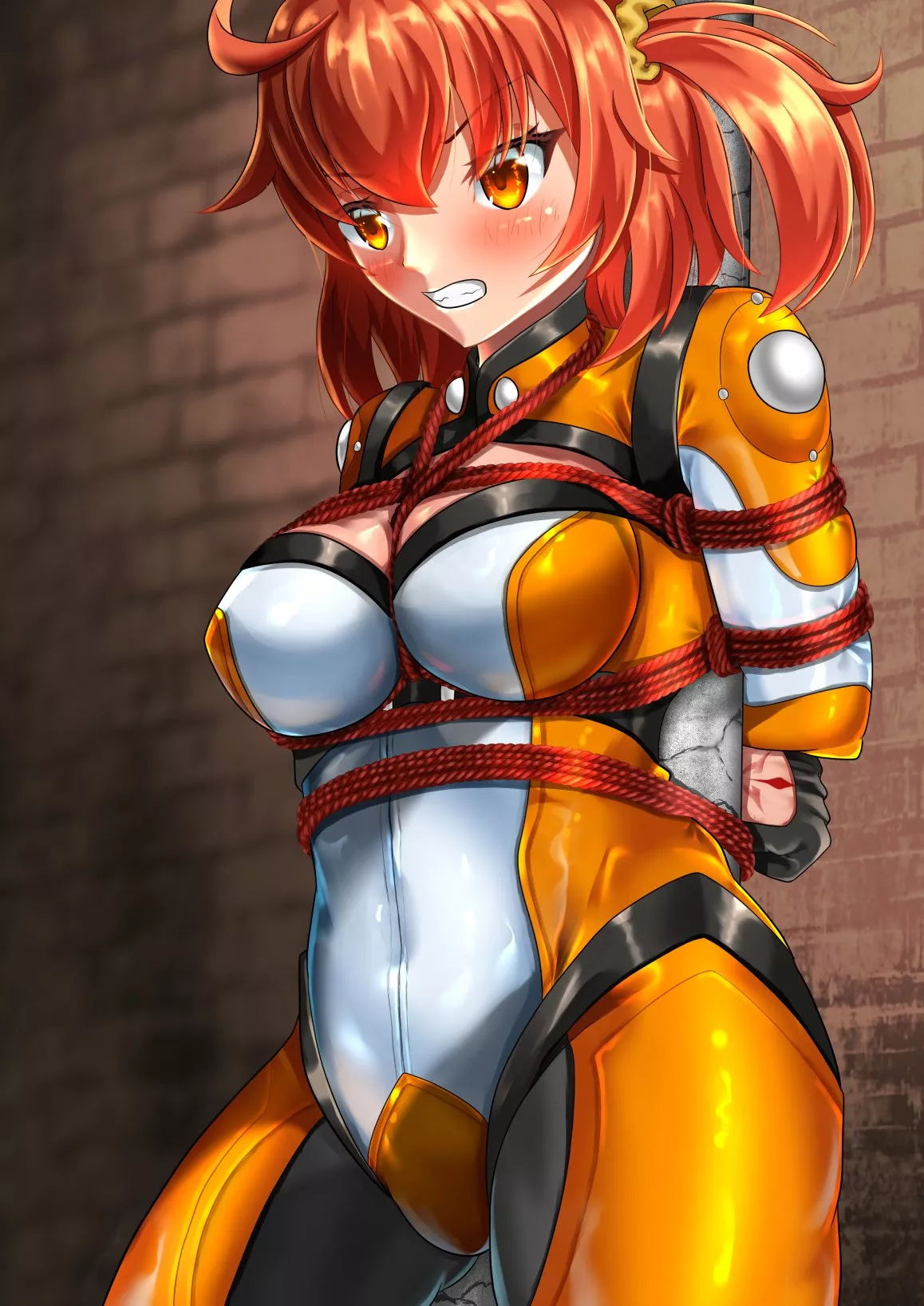 Ritsuka Caught In Combat Shibari (Dorachan R) [Fate] posted by sequence_string