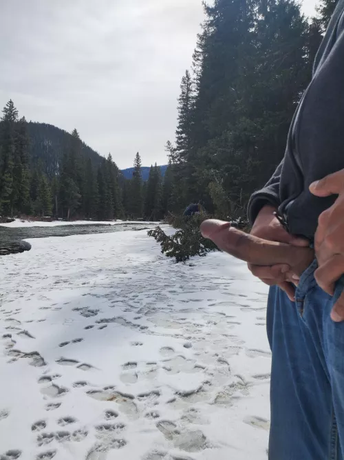 River wood while fishing by Phlip037