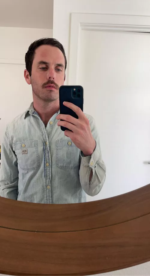 Rockin the stache tho I may be the only one that likes it by HomosexualAgenda23