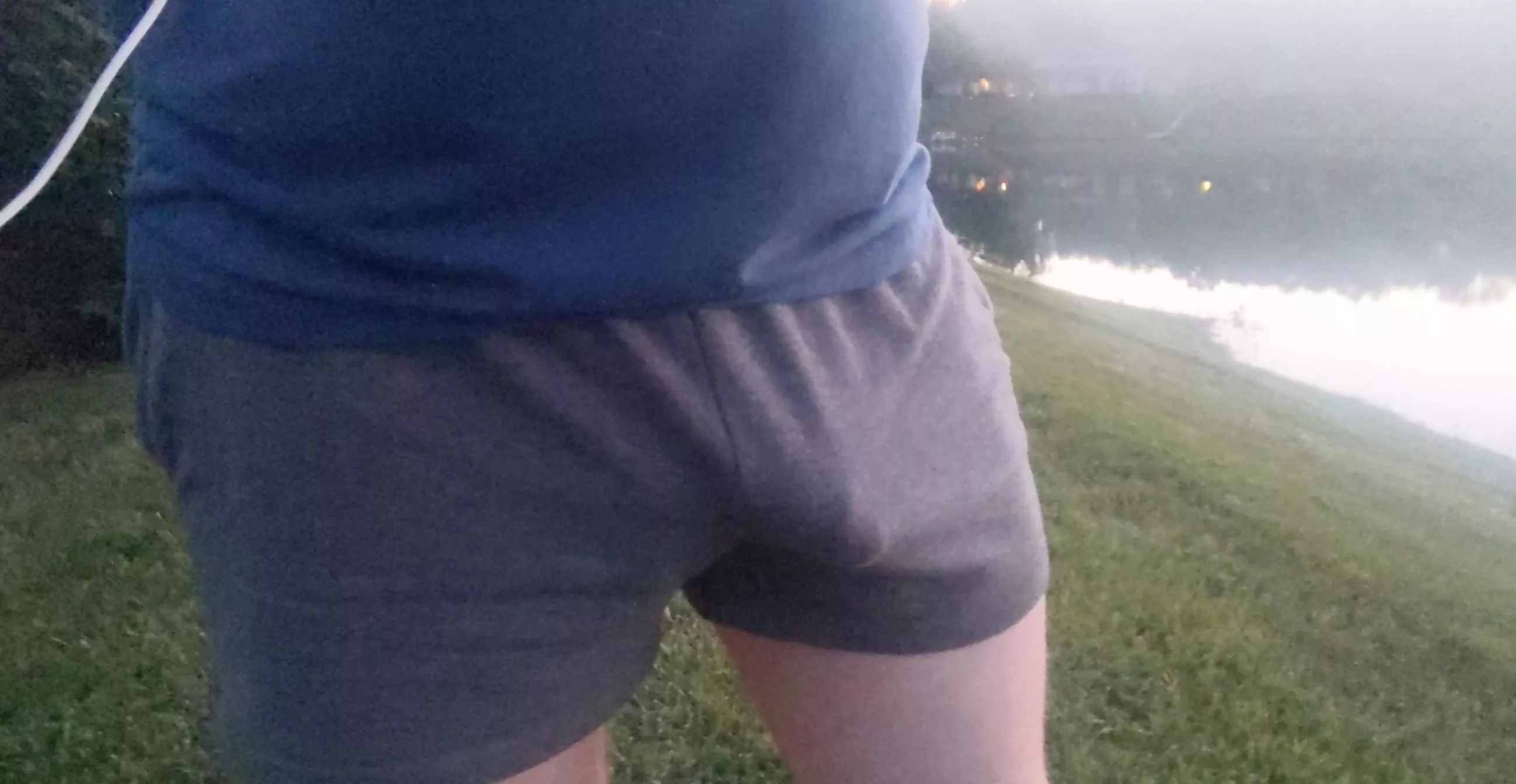 Rocking some mean sidepipe at the lake in my short shorts posted by throw_a_way69420