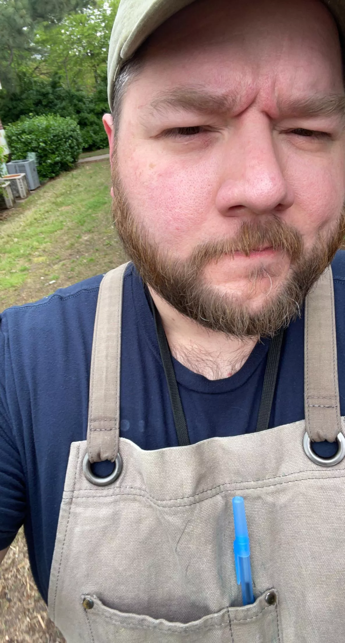 Rocking the apron today! Happy Friday posted by bnmath22