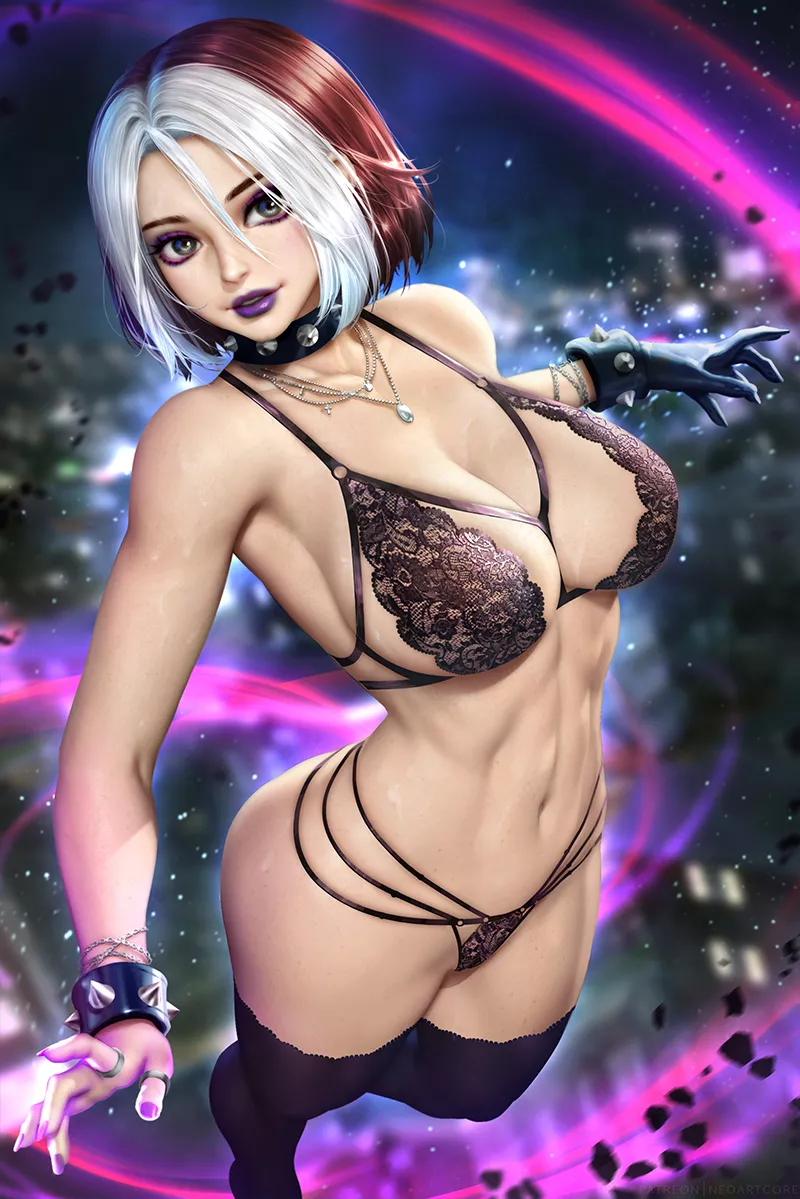 Rogue - goth mutant in black lingerie (Neoartcore) [X men Evolution] posted by gifsundgirls