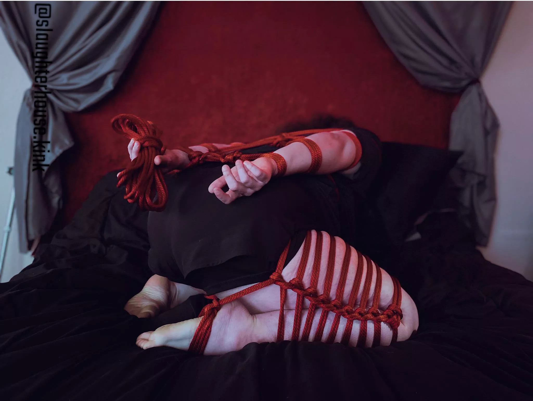 Rope Top: Diaun Slaughter | Rope Bottom: Yana | Social links in comments posted by The-Slaughterhouse