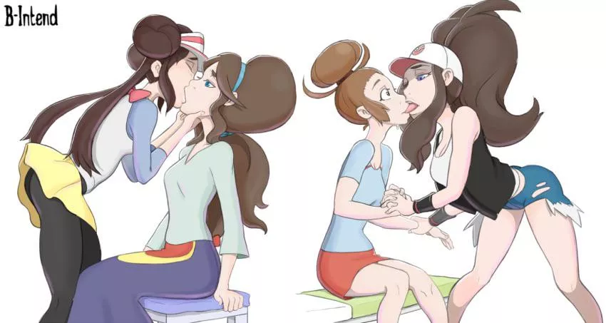 Rosa and Hilda trying out each others moms (b-intend) [pokemon] posted by TheSofterTheBetter
