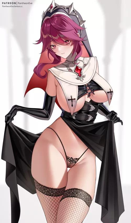 Rosaria [Genshin Impact] by xSaviour_N