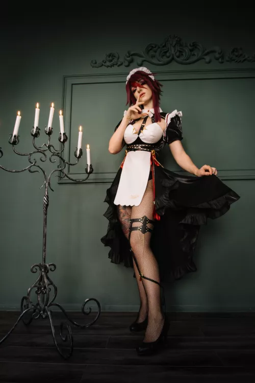 Rosaria maid ver from Genshin Impact by me by sedokovair_cosplay
