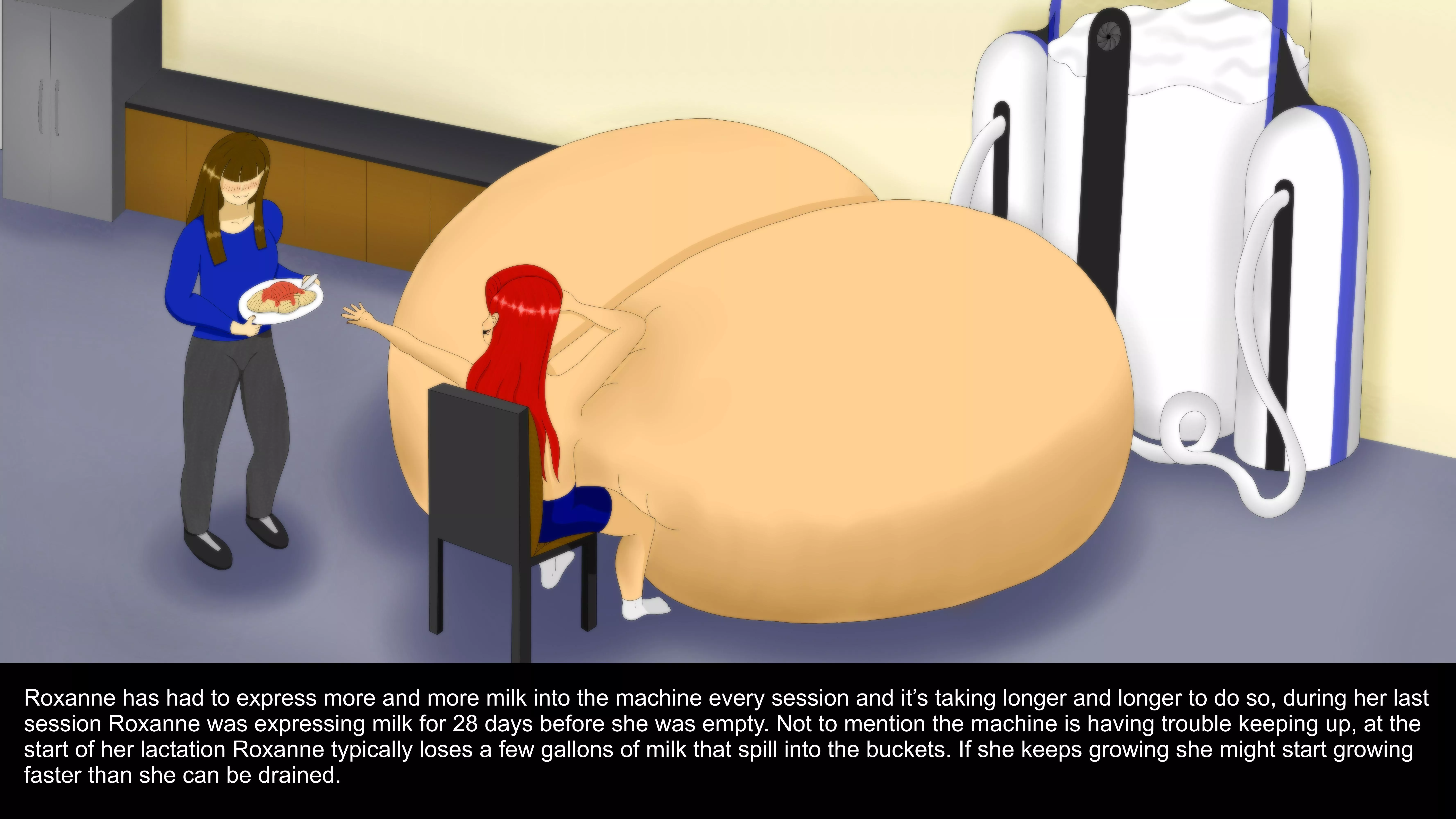 Roxanne, that’s enough milk. (Caption9: Roxanne’s Milk Tanks) posted by CreatorOfRoxanneB