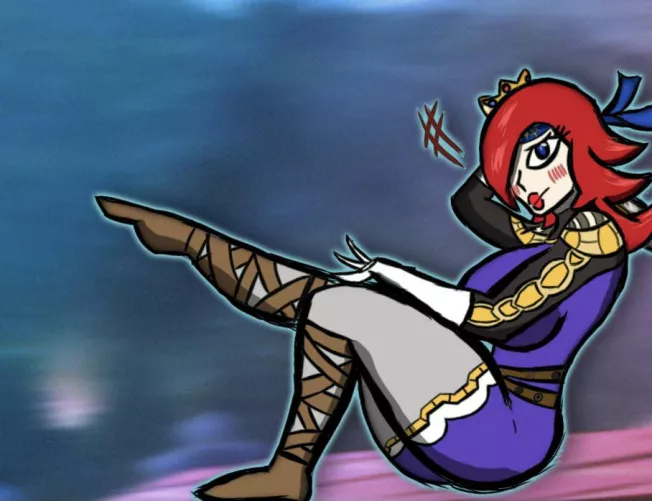 Roy’s spirit + Rosalina’s body… Roysalina??? (Art by me) by Kylik_A