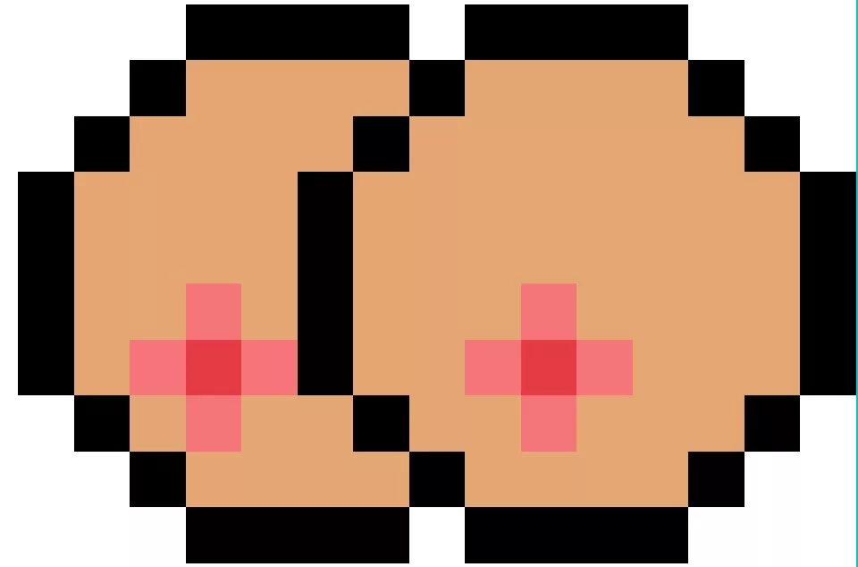 /r/place fake boobs concept art posted by twilightbreakin