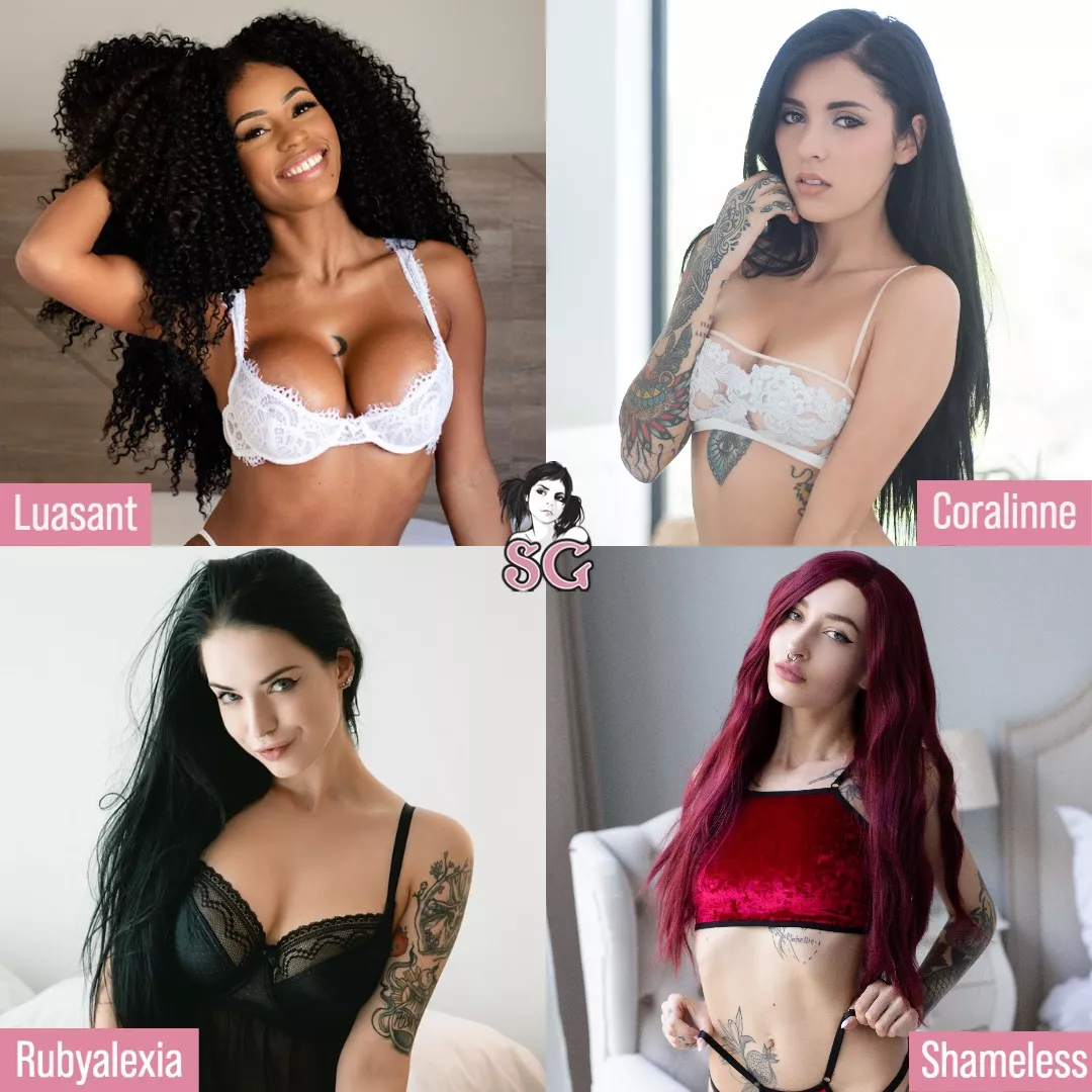 r/SuicideGirls is on it's way to 500k followers! 🥳 In celebration, help us decide which model should be our new profile icon and we'll give away 3 memberships! posted by SuicideGirls