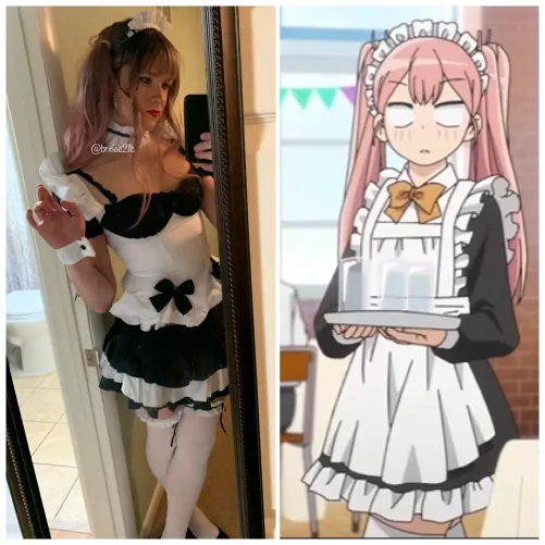 R/traps won’t let me post because I lack karma 🥲 I’ll spread my Tadano Maid cosplay here then. by Britlee21c