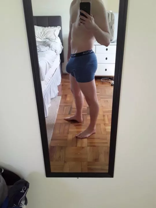 Rub my bulge and make a wish 😋 posted by purplewavesss22