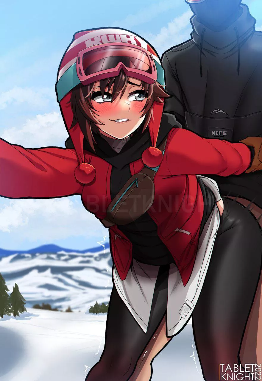 Ruby Having Some Fun On The Slopes (TabletKnight) posted by STSTheReturn